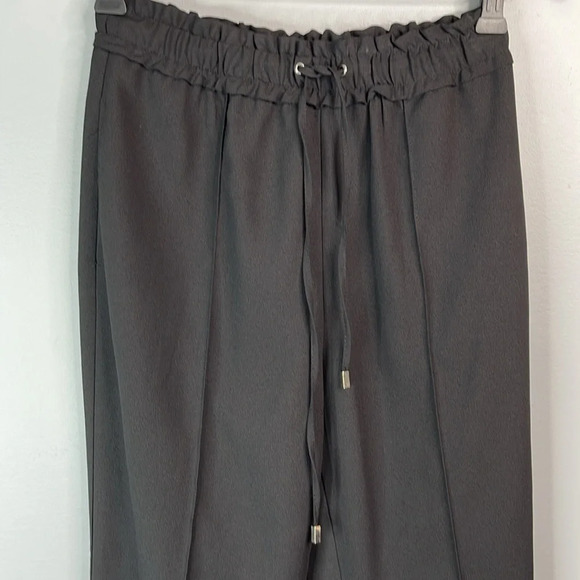 Zara Black Drawstring Trousers - Picture 3 of 11